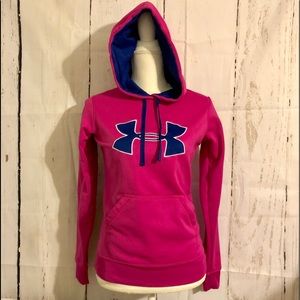 🍂Pink Under Armour Hoodie